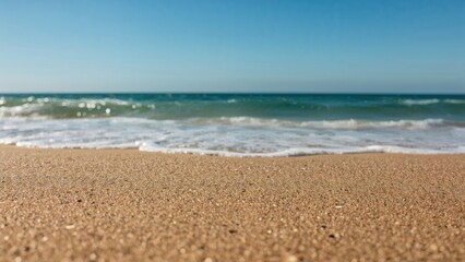 Fototapeta premium Texture combining sand and wave elements
