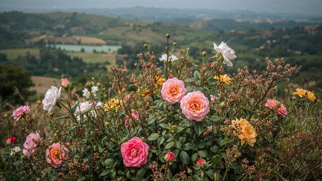 Blooms and blossoms from the continent