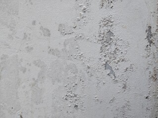Abstrak grunge old white wall weathered with peeling paint texture background	