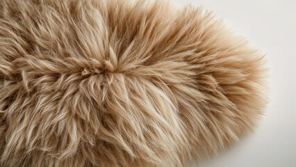 Fototapeta premium Light brown fur texture