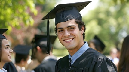 Proud Graduate stock photo