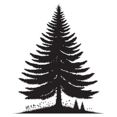 tree silhouette vector