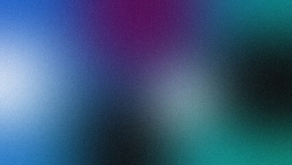 Vibrant Blue and Purple Gradient with Grainy Textured Hue