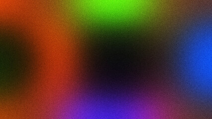 Colorful Abstract Gradient with Textured Grain and Blended Hues