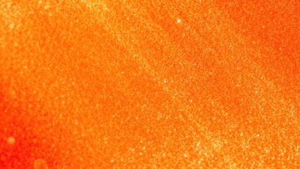 Shimmering vibrant orange abstract background
