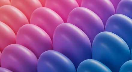 Chromatic Spheres: A Captivating Convergence of Gradient Hues Forming an Abstract Landscape, Evoking a Sense of Fluidity and Harmonious Transition Through Varied Shades