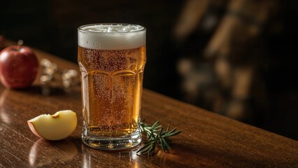 Glass of Apple Cider