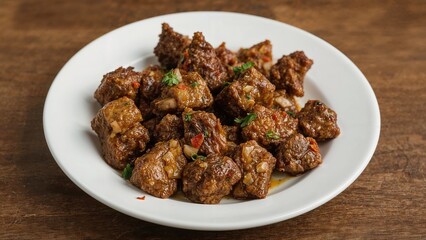 A flavorful dry beef roast cooked in a traditional southern style, ideal with diverse accompaniments