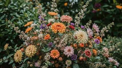 Beautiful vibrant blossoms