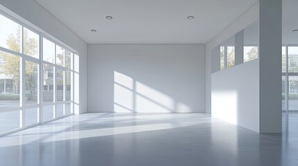 Bright and Spacious Modern Interior with Abundant Natural Light