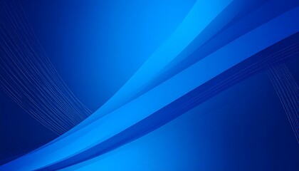 Naklejka premium Abstract Blue Gradient Background with Dynamic Lines