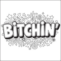 Motivational swear words: a bold and easy coloring book for adults