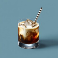 Iced Coffee Drink Studio Shot