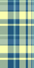 Subtle pastel plaid pattern in calming blue and yellow hues. Ideal for textile design, website backgrounds, or stationery. This serene, minimalist design evokes feelings of tranquility and order.