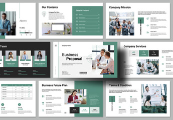 Business Proposal Presentation Layout