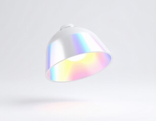 Modern Iridescent Lamp Shade