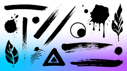 brush stroke background