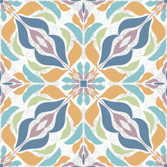 Beautiful, vibrant, multi-colored flowers