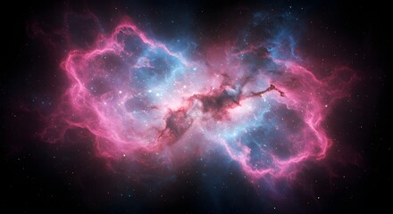 Stellar Formation in a Colorful Nebula