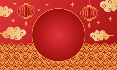 Chinese New Year festive banner