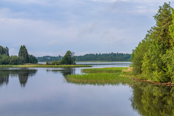 landscape with river
