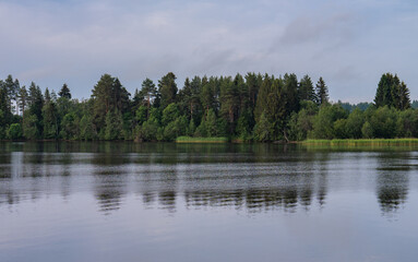 landscape with river