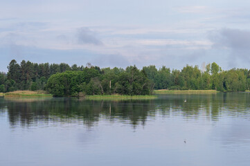 landscape with river