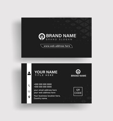 Sleek & professional business card template perfect for entrepreneurs, corporate executives, and creatives. Easy to customize. Ideal for personal branding, networking, and client meetings.