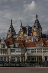 Obraz premium Hauptbahnhof in Amsterdam, Niederlande