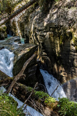 Wandern in Flims/ Laax, Schweiz am Wasserweg