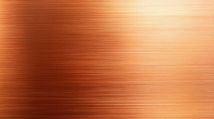 Smooth Copper Metal Texture Background for Design and Art Projects