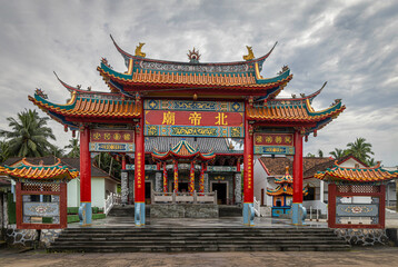 Fototapeta premium Beautiful temple @ Bangka Island, Indonesia