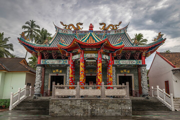 Fototapeta premium Beautiful temple @ Bangka Island, Indonesia