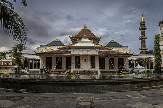 Masjid Sultan Mahmud Badaruddin Jayo Wikramo mosque @ Palembang, Indonesia