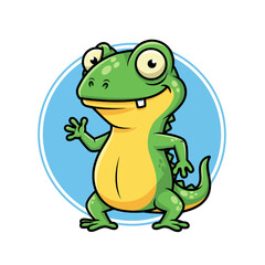 cute lizard very cool design
