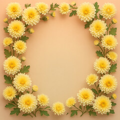 Obraz premium 국화꽃잎바탕