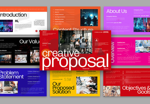 Creative Proposal Presentation Template