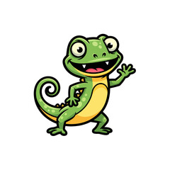 cute lizard very cool design