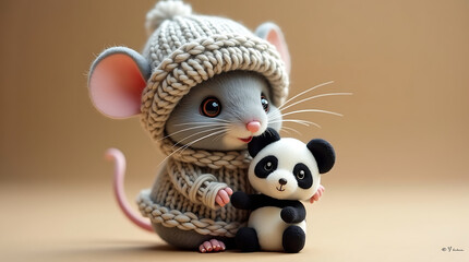 delicate composition for international women's day on March 8 and Valentine's day on February 14