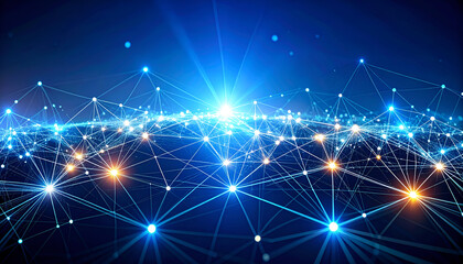 Obraz premium Global Network Connection. (5)