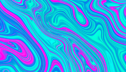 Fototapeta premium Psychedelic Liquid Swirl Texture.
