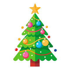 christmas tree vector