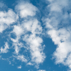 Obraz premium blue sky with clouds