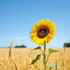 sunflower in the field