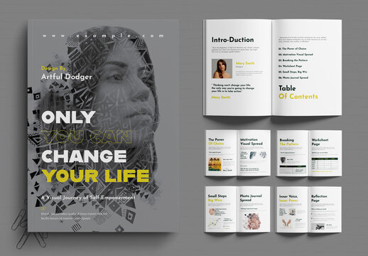 Motivational Brochure Change Your Life