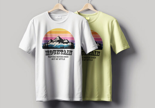 Mountain Adventure Graphic Tshirt