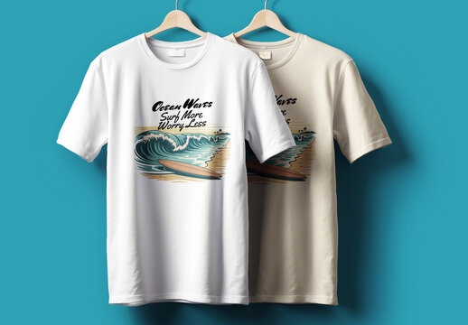 Ocean Beach Summer Vibes Tshirt