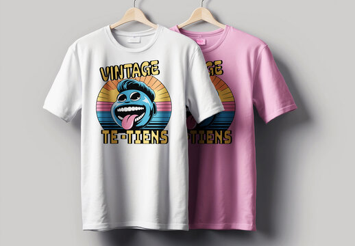 Retro Pop Art Style Tshirt