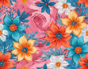 Beautiful Colorful textile design Vector, eye catching design 