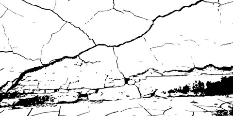 
Detailed wall texture with organic cracks and high-contrast grunge corners; useful for adding depth and realism to digital environments.

